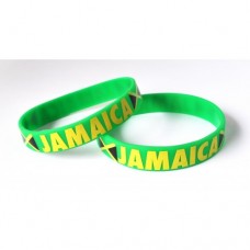 Jamaica Silicone Wrist Band